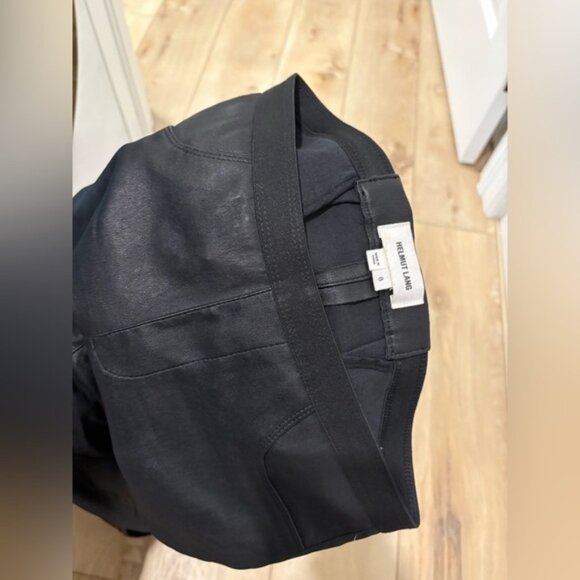 HELMUT LANG LAMB LEATHER PANTS - Size 8 - Picture 8 of 13